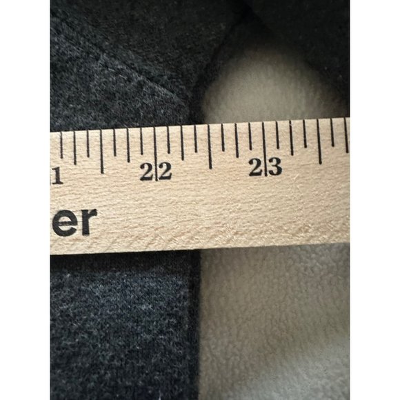 Penn State University PSU Nittany Lions Adult Large Gray 1/4 Zip Fleece Pullover - Picture 4 of 10